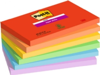 Super Sticky Notes Post-it® Playful, 76 x 127 mm, pakke a 6 stk.