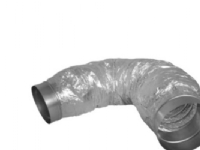 flex lyddæmp. Ø125 - flexibel lyddæmper Ø125 L600
