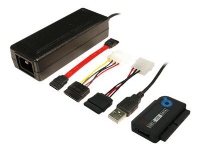 LogiLink AU0006C, USB Type-A, IDE/ATA,SATA, Sort, PC, 1,2 m, Kina