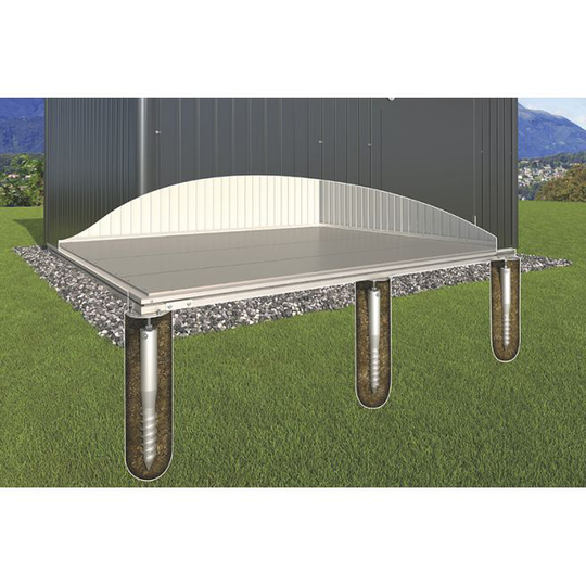 Biohort Jordskruefundament Str. 7 Stål - 43430