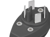 Telefon (analog) Adapter [1x Telefon-stik Sverige - 1x RJ11-tilslutninger 6p4c] Sort