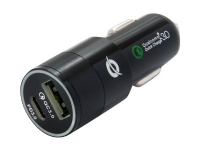 Conceptronic CARDEN - Bilstrømsadapter - 36 Watt - 3 A - QC 3.0 - 2 output-stikforbindelser (USB, USB-C)