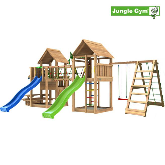 Jungle Gym Legeunivers 9 komplet inkl. rutschebane - 804-358
