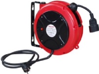 FLOWCONCEPT Automatisk kabelopruller 9M PVC kabel 3G1,5, 230V 1000W, udrullet 2000W