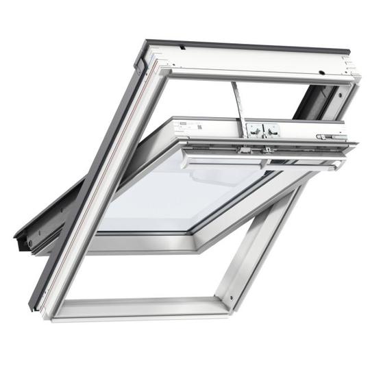 Velux Integra Elektrisk Hvid Polyuretan 78x140 3-lags Lav Ggu Mk08 006821
