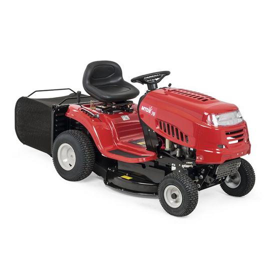 MTD 76 Havetraktorer