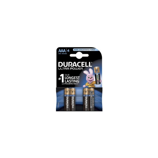 Duracell Ultra Power AAA - 4pk. - Batteri