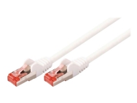 Nedis - Netværkskabel - RJ-45 (han) til RJ-45 (han) - 20 m - SFTP - CAT 6 - formet, rund - hvid
