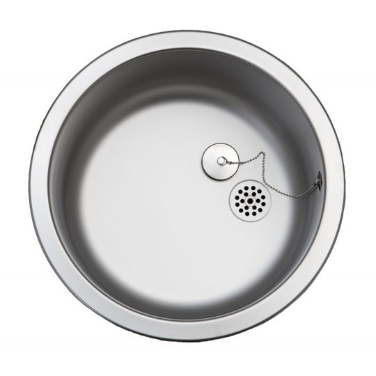 Juvel Køkkenvask Bmkc380 M/prop, Mat Kummemål: Ø385 X 175 Mm