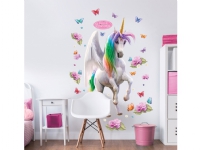 Magiske Enhjørninger / Magical Unicorn Kæmpe Figur Wallsticker