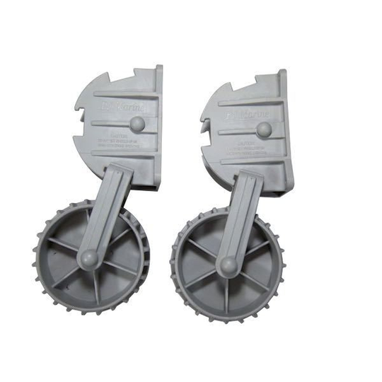Transporthjul Ø:13cm, B:9cm til Gummibåd af Let stærk PVC
