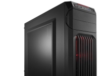 CORSAIR Carbide Series SPEC-01 - Tower - ATX - sidepanel med vindue - ingen strømforsyning (ATX) - sort - USB/Lyd