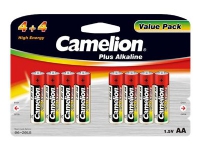 Camelion Plus Alkaline LR6 BP8 (4+4) - Batteri 8 x AA type - Alkalisk - 2700 mAh