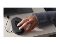 Microsoft Modern USB-C Speaker - Konferencetelefon håndfri - kabling - USB-C - mat sort - Certified for Microsoft Teams