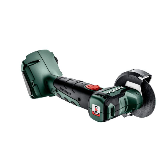 Metabo CC 18 LTX BL - 600349850 Akku-vinkelsliber