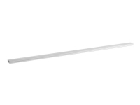 Aluminum cable cover white, 110x6x2cm