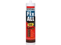 SOUDAL Fugemasse Fix All High Tack grå 290ml patron høj kvalitets 1-komponent fugemasse med stor hæftekraft, baseret på MS-Polymer