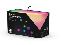 Lyskæde LED kegleformet 50 LED pærer 10+3meter,1 stk