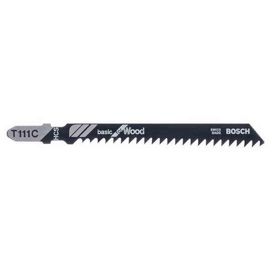Bosch Stiksavklinge T 111 C 100 Stk Træ - 2608637878