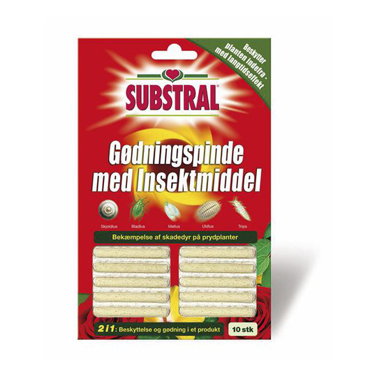 Substral Gødningspinde Insekt - 10 Stk