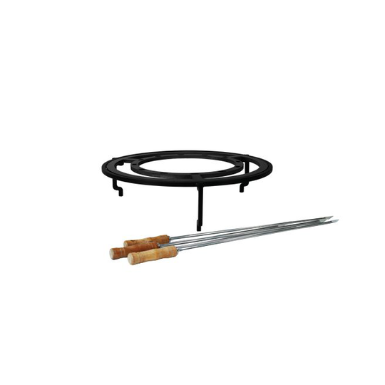 Ofyr Brazilian grill sæt XL