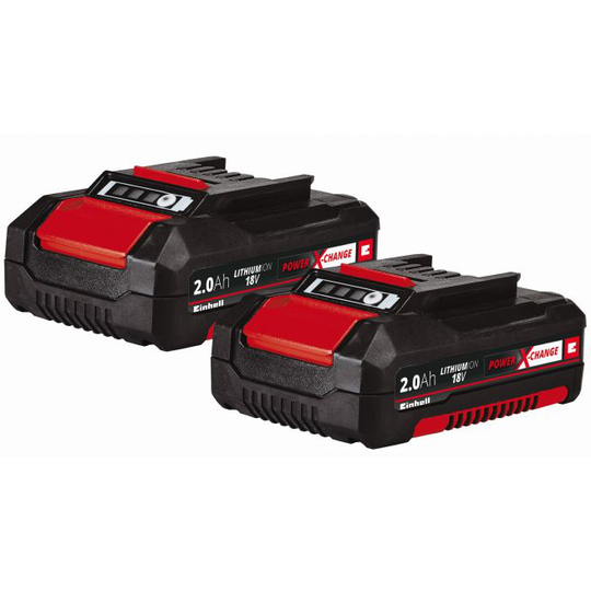 Einhell Power-X-Change twinpack batteri 2x18V/2,0Ah
