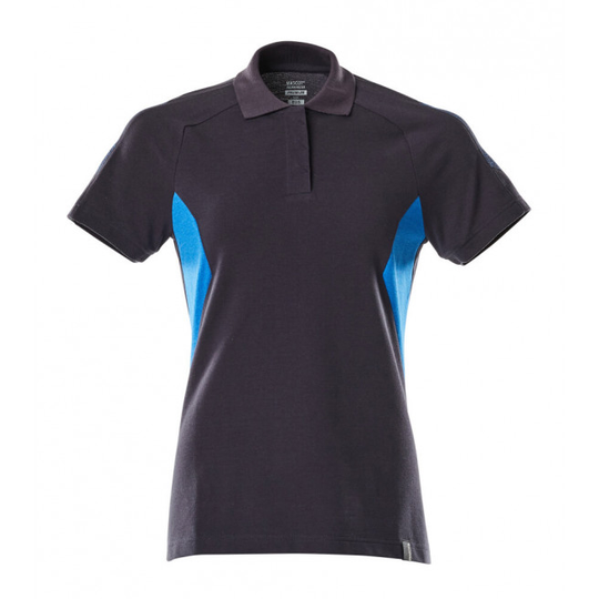 Mascot Accelerate Poloshirt 18393-961 Dame - Mørk Marine-Azurblå