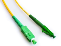 Fiberpatchkabel SC/APC-LC/APC singlemode Simplex 8m