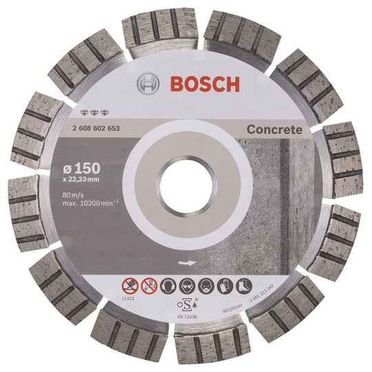 Bosch Diamantskive 150mm Best Beton - 2608602653