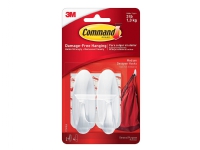3M Command krog mellem hvid (2 stk.)