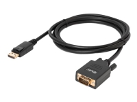 Club 3D - Adapterkabel - DisplayPort (han) til HD-15 (VGA) (han) - 2 m - 1080p support