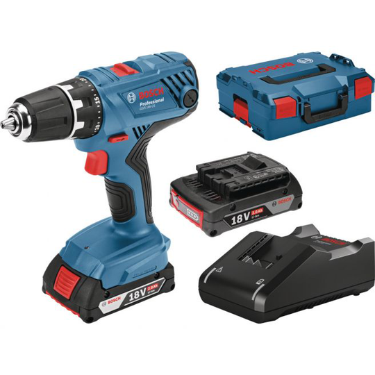 Bosch akkubore-/skruemaskine - Gsr 18v-21 2x2ah gal18