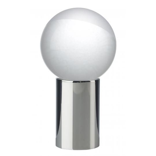 Sompex Lampe Contro Krom-Klar-matt - Højde 13 cm