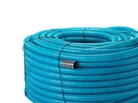 Drænrør 92-80mm. 150m rll. - 2.3x7mm slids. blå. Uponor - (150 meter)