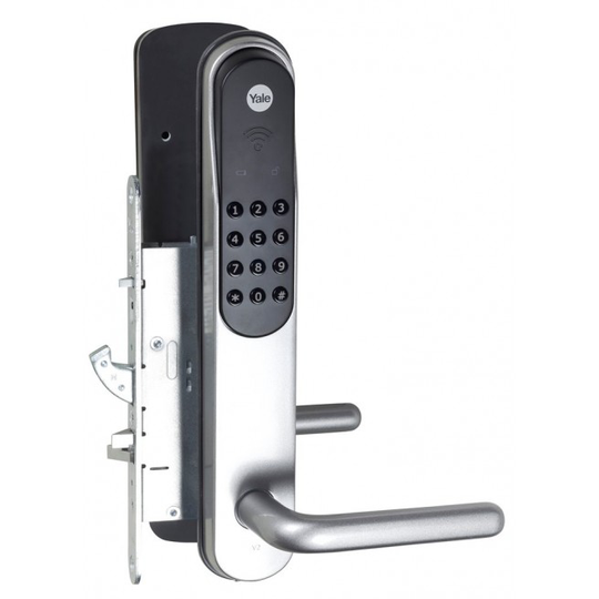 Yale Doorman Sølv m/ Låsekasse SPL