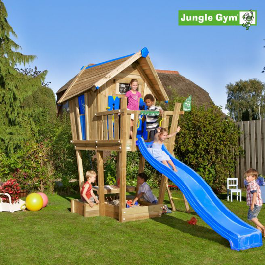 Jungle Gym Crazy Playhouse tårn komplet ekskl. rutschebane - 804-314B