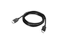 Lenovo - HDMI-kabel - HDMI han til HDMI han - 2 m - for ThinkCentre M80s Gen 3 M80t Gen 3 M90a Gen 3 M90a Pro Gen 3 M90t Gen 3 V15 IML