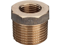 Viega nippelmuffe 12 x 38 rødgods