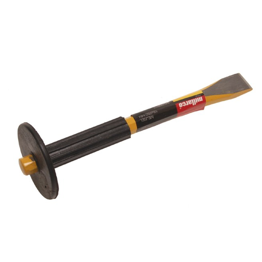 Millarco Mejsel med gummigreb 16x250 mm.