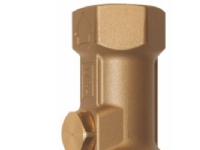 SAV kontraventil 1 1/4'' m/m - PN16 Kontrollerbar kontraventil i Rødgods, Fjederbelastet.
