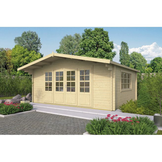 Anchorage Bjælkehytte - 58 mm - 407013N - 23,76 m²