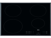 AEG IKB64301FB - Induktions kogeplade - 4 plader - Niche - bredde: 56 cm - dybde: 49 cm - sort - med facetteret ramme