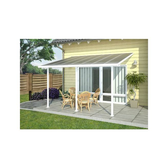 Palram - Canopia Feria Terrasseoverdækning 12,5 M2 Hvid