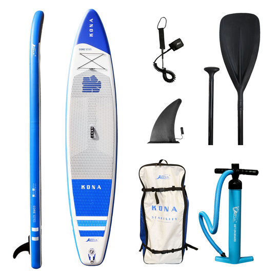 Sup Kona Core Air 12.6 Komplet Kit inkl. Redningsvest
