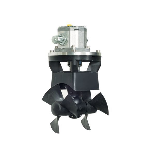 Max Power Bovpropel 125 Hydraulisk Duo, Komposit, Sort/Sølv