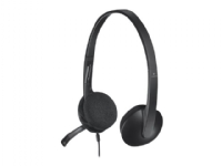 Logitech USB Headset H340 - Headset - på øret - kabling