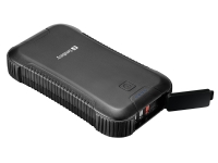 Sandberg Survivor PD45W - Powerbank - 30000 mAh - 111 Wh - 3 A - QC 3.0 - 4 output-stikforbindelser (3 x USB Type A, USB-C)