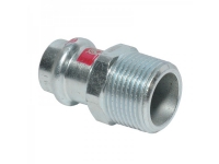 VIEGA Prestabo overgang 1x28mm af ulegeret stål muffe / nippel, SC-contur