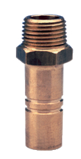 Adapter han 3/8''-15mm mes