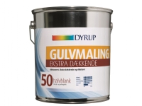 DYRUP GULVMALING - EKSTRA DÆKKENDE - OLIE - HVID - 4,5 L